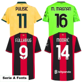 26-27 ACM Home Long Sleeve Fans Soccer Jersey (长袖)