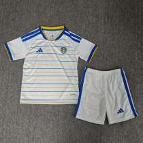 26-27 Leeds United Home Kids Soccer Jersey
