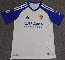 26-27 Zaragoza Home Fans Soccer Jersey