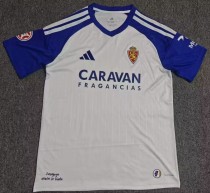 26-27 Zaragoza Home Fans Soccer Jersey 26-27 Zaragoza Home Fans Soccer Jersey