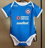 26-27 Cruz Azul Home Baby Infant Crawl Suit