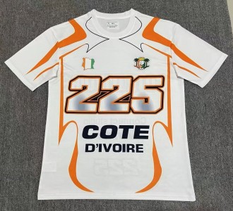 26-27 Cote d'Ivoire White Special Edition Fans Soccer Jersey