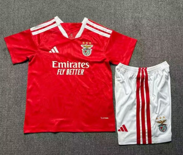 26-27 Benfica Home Kids Soccer Jersey