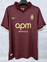 26-27 Monaco Away Fans Soccer Jersey 26-27 Monaco Away Fans Soccer Jersey