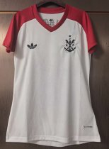 26-27 Flamengo White Red Special Edition Women Fans Training shirts (女) 26-27 Flamengo White Red Special Edition Women Fans Training shirts (女)