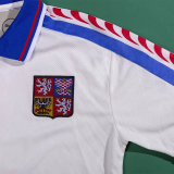 1996-1998 Czech Republic Away Retro Soccer Jersey