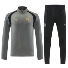 26-27 Man City High Quality Half Pull Tracksuit