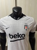26-27 Besiktas Home Player Version Soccer Jersey