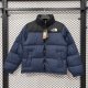 2026 TNF Blue New Pattern Cotton Coat
