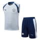 26-27 Man City High Quality Tank Top And Shorts Suit