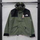 2026 TNF Green New Pattern Embroidered Windbreaker