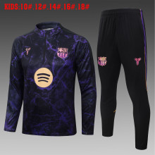 26-27 BAR High Quality Kids Half Pull Tracksuit