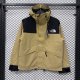 2026 TNF Yellow New Pattern Embroidered Windbreaker