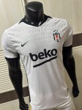 26-27 Besiktas Home Player Version Soccer Jersey