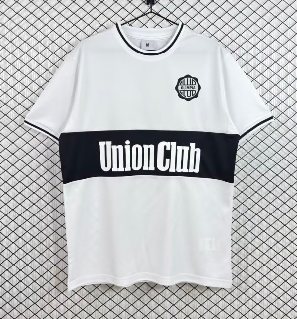 1979 Club Olimpia Home Retro Soccer Jersey