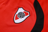 26-27 River Plate High Quality Half Pull Tracksuit