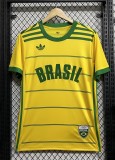 26-27 Brazil Retro Version Fans Soccer Jersey