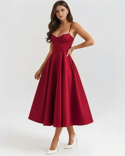 Long Sleeve Evening Party Dress