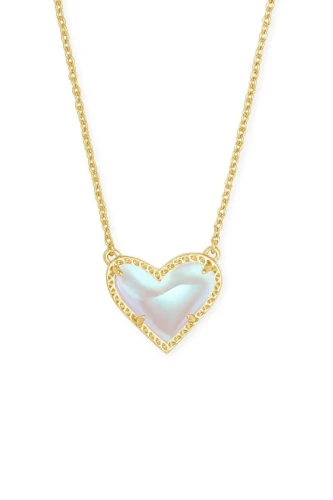 Heart Pendant Adjustable Clavicle Necklace