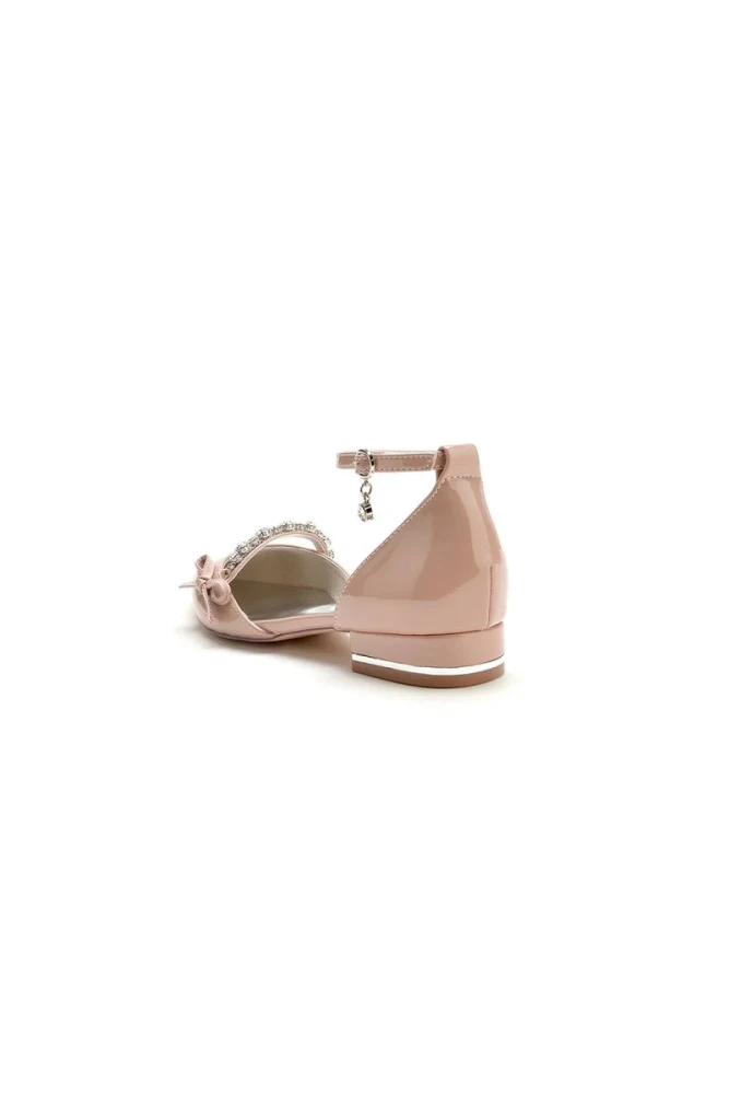 Ivory Women's Shoes with Silver Accents