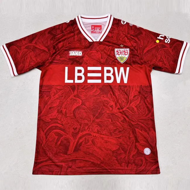 25-26 VfB Stuttgart Away Fans Soccer Jersey 1:1 Thai Quality
