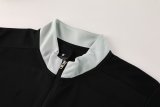 25-26 High Quality Half Pull Tracksuit— Black 黑色