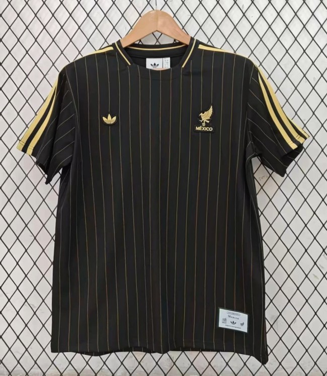 26-27 Mexico Black Training Shirts