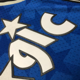 2001 Magic MCGRADY #01 Blue Retro Top Quality Hot Pressing NBA Jersey