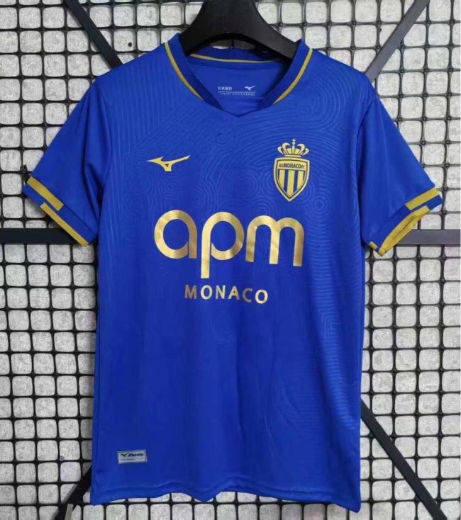 25-26 Monaco Away Fans Soccer Jersey