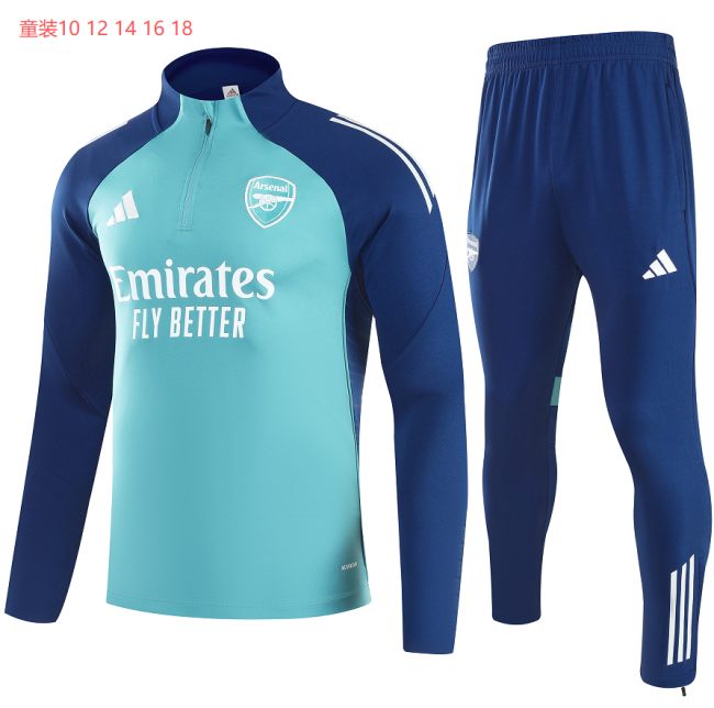 25-26 ARS High Quality Kids Half Pull Tracksuit