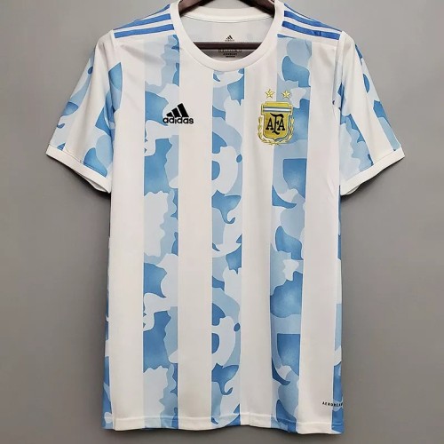 20-21 Argentina Home  Fans Soccer Jersey