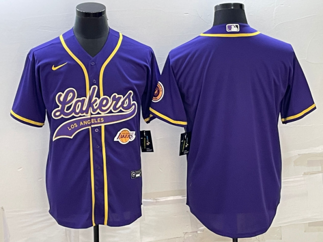 2025 MLB Los Angeles Lakers New Pattern Jersey