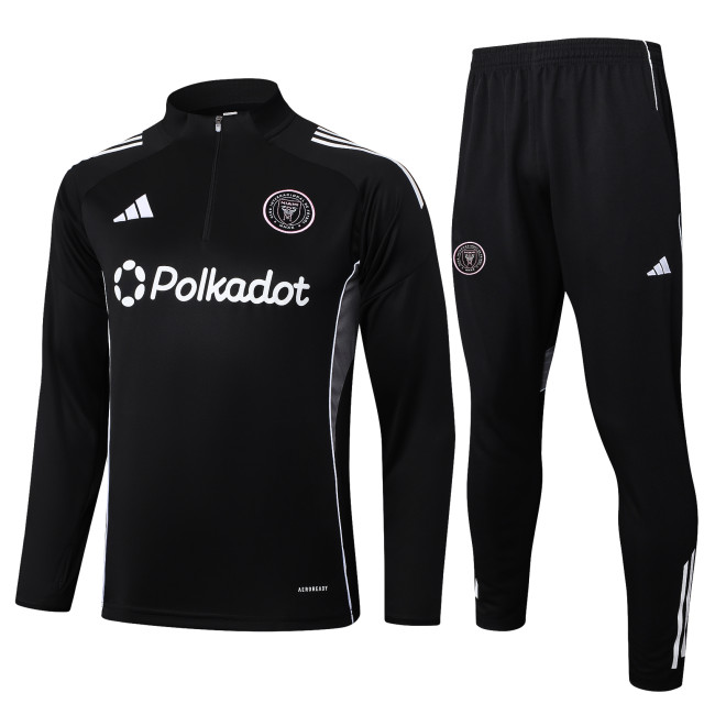 25-26 Inter Miami High Quality Half Pull Tracksuit