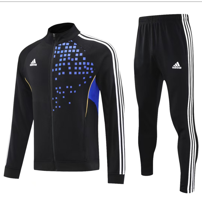 2026 AD Black Jacket Tracksuit