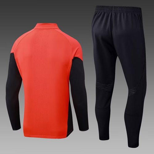 25-26 Bayern High Quality Half Pull Tracksuit