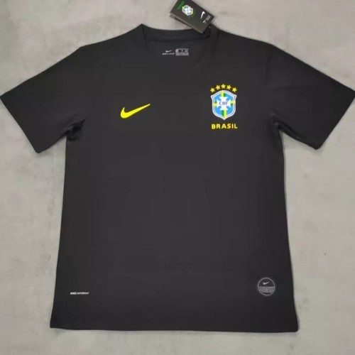 2020 Brazil Black Training Shirts