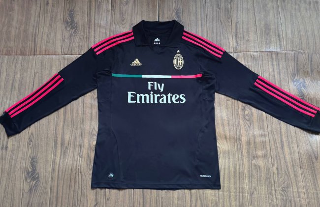 2011-2012 ACM Third Long sleeves Retro Soccer Jersey