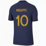 22-23 France Home  Fans Soccer Jersey