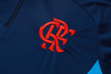 25-26 Flamengo High Quality Half Pull Tracksuit