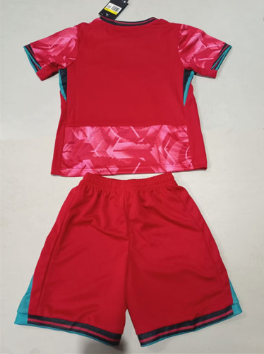 2024 Korea Home Fans Version Kids Soccer Jersey