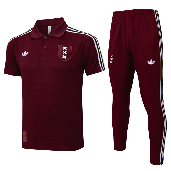 25-26 Aja× High Quality Polo Tracksuit