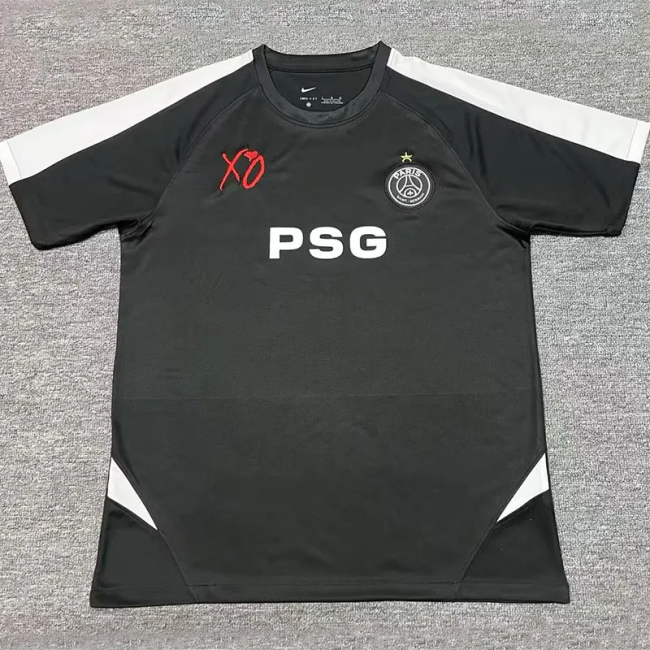 25-26 PSG Black XO Special Edition Fans Training shirts
