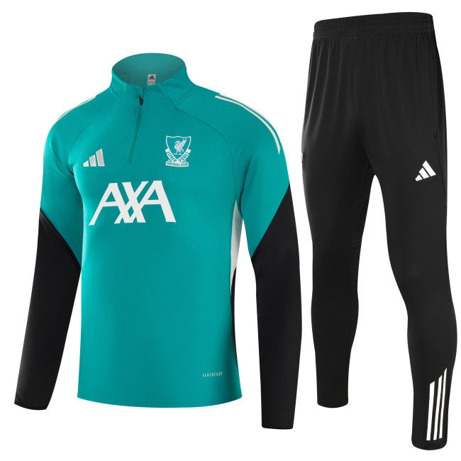 25-26 Liverpool High Quality Half Pull Tracksuit