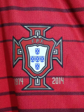 2014 Portugal Home Player Version Retro Soccer Jersey  *球员