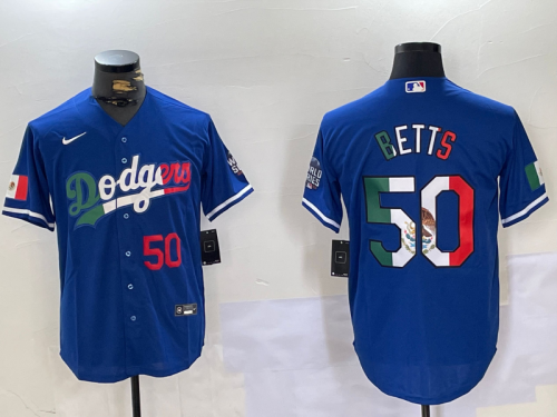 2024 MLB Los Angeles Dodgers New Pattern Jersey