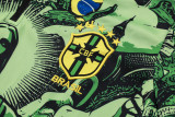 25-26 Brazil High Quality Half Pull Tracksuit