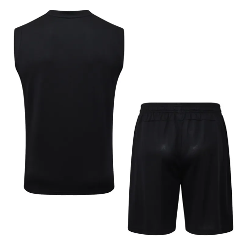 25-26 Man City High Quality Tank Top And Shorts Suit