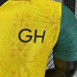 25-26 Ghana Yellow Special Edition Player Version Soccer Jersey
