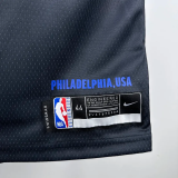 20-21 76ERS HARDEN #1 Black City Edition Top Quality Hot Pressing NBA Jersey