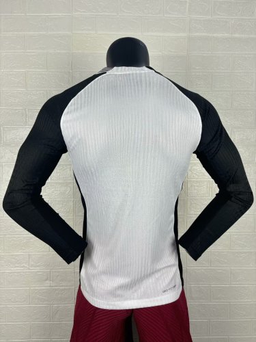 25-26 Corinthians Home Long Sleeve Player Version Soccer Jersey